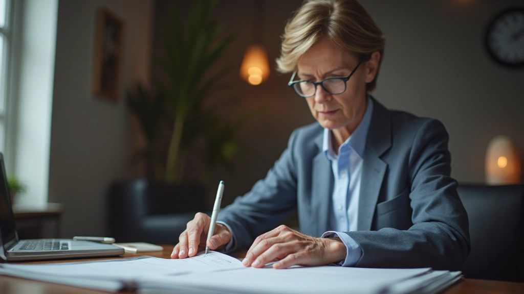 Professionellt foto av person som arbetar med prioritetssystem